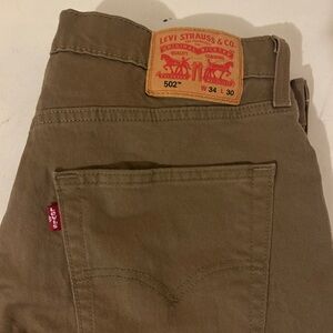 Men’s Levi's Brown Taper Fit Jeans 502